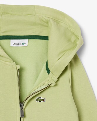 Felpa unisex con cappuccio e zip
