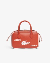 Borsa piccola da palestra in pelle stampata Runway