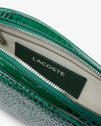 Borsa hobo a forma di racchetta in pelle Runway