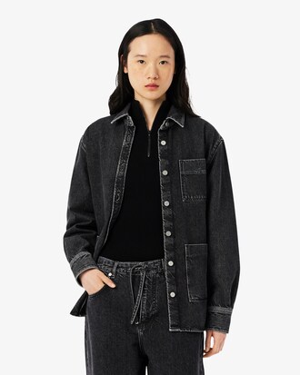 Overshirt oversize in denim