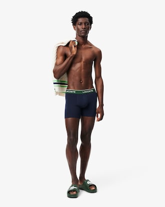 Confezione di 3 boxer in cotone elasticizzato