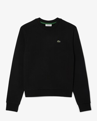 Felpa in pile girocollo relaxed fit