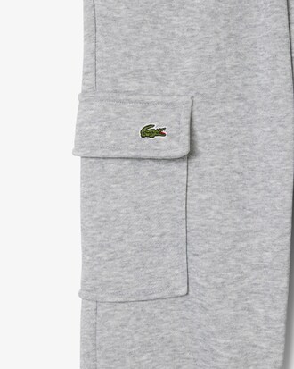 Pantaloni della tuta cargo in tessuto felpato