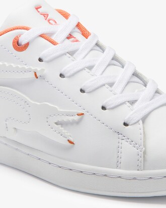 Sneakers da bambino stringate con coccodrillo oversize in materiale sintetico Carnaby Evo