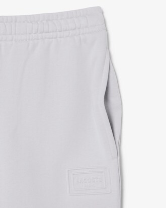Shorts in tessuto felpato regular fit