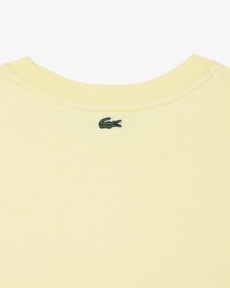 Abito t-shirt oversize in jersey con marchio