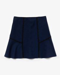 Gonna da donna svasata elasticizzata con fasce a contrasto Lacoste LIVE