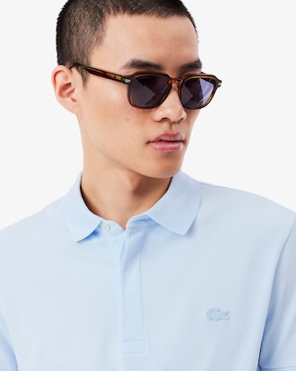 Polo regular fit in piqu&eacute; elasticizzato Paris