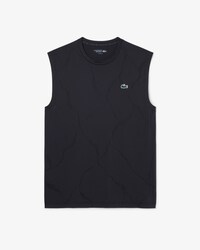 Canotta da tennis Ultra Dry con coccodrillo jacquard