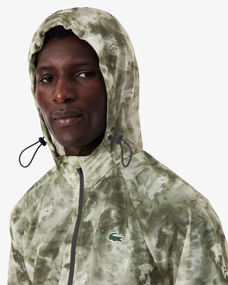 Giacca sportiva leggera stampa coccodrillo