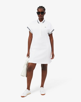 Abito con collo a polo slim fit di produzione francese