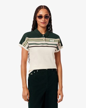 Polo a righe Made in France slim fit