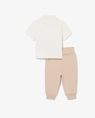 Completo polo da neonato in Petit Piqu&eacute;
