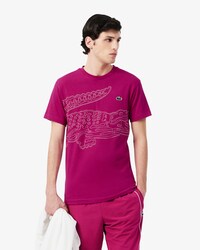 T-shirt sportiva Ultra Dry con stampa coccodrillo