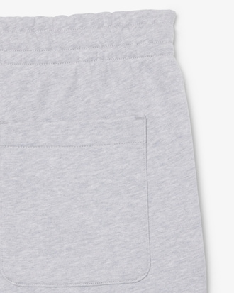 Shorts in tessuto felpato