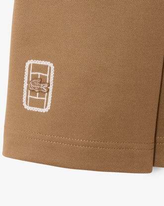 Shorts in piqu&eacute; interlock