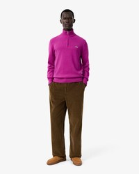 Pantaloni loose fit in velluto a coste