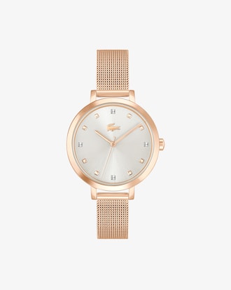 Orologio in acciaio inossidabile placcato agli ioni Riga