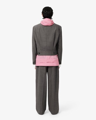Pantaloni sartoriali straight cut Lacoste x Wang Yibo