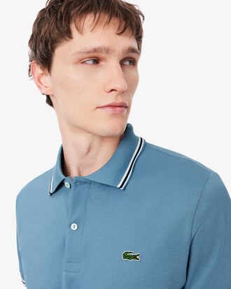 Polo L.12.12 regular fit con bordo in risalto