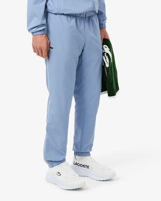 Pantaloni da tuta sportiva in taffet&agrave; a rombi