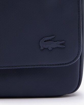 Borsa a tracolla da uomo classica con chiusura a patta