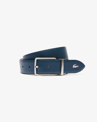 Cintura double face in pelle