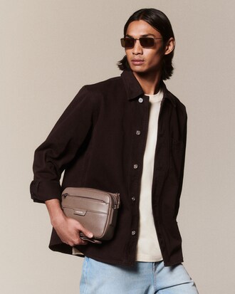 Borsa reporter in pelle Ossian