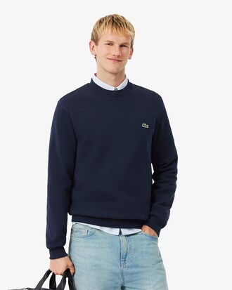 Felpa in tessuto felpato classic fit