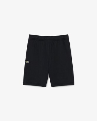 Shorts in tessuto felpato