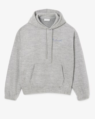 Felpa con cappuccio e ricamo tradizionale