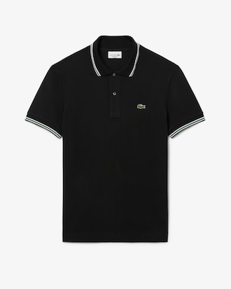 Polo L.12.12 regular fit con bordo in risalto