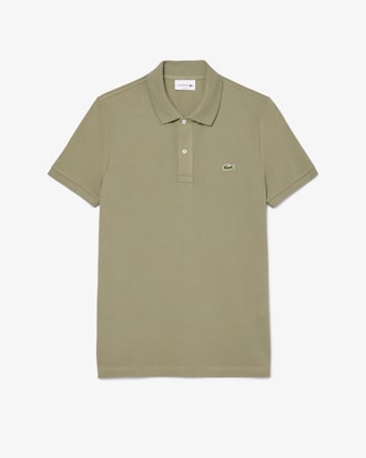 Polo slim fit in piqué L.12.12
