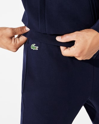 Tuta da uomo in felpa con bordo Lacoste SPORT