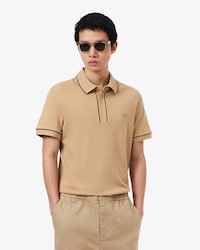Polo regular fit in piqu&eacute; elasticizzato Paris