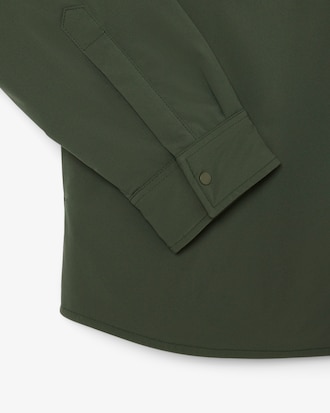 Overshirt trapuntata impermeabile