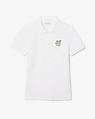 Polo slim fit elasticizzata Club Med Edition