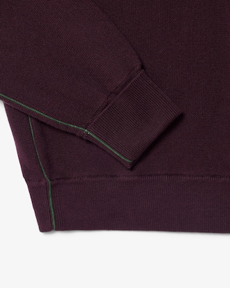 Maglione girocollo in cotone relaxed fit