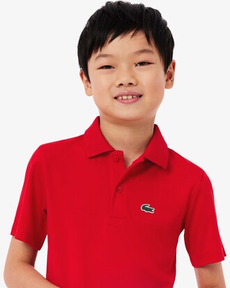 Polo sportiva in jersey ultra-dry