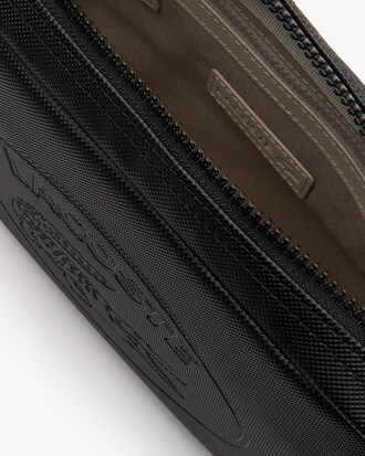 Borsa a tracolla Women's Classic in tela petit piqué spalmata da donna