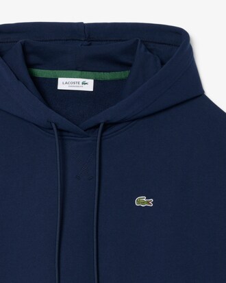 Felpa oversize in pile con cappuccio