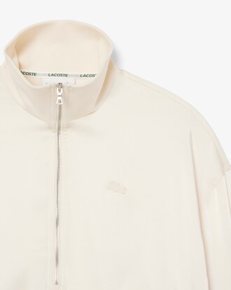 Giacca popover oversize a collo alto con zip