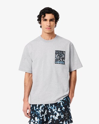 T-shirt in jersey pesante loose fit