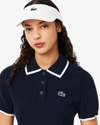 Maglione da golf con colletto a polo a maniche corte