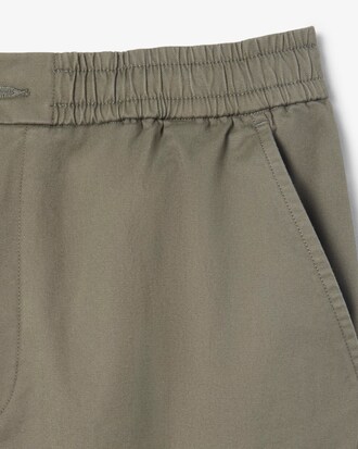 Pantaloni chino regular fit in twill di cotone