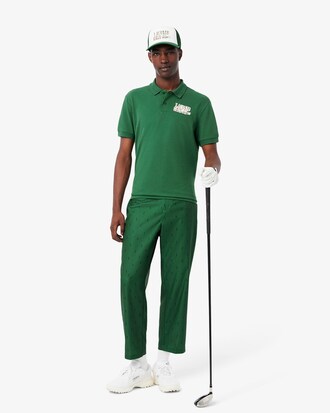 Polo da golf in mini piqué relaxed fit