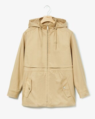 Parka da donna in taffetà idrorepellente.