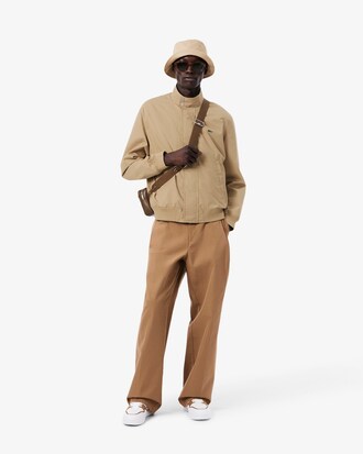 Giacca Harrington in twill impermeabile