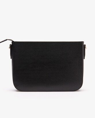 Borsa a tracolla da donna in pelle piqu&eacute; con motivo color block Chantaco