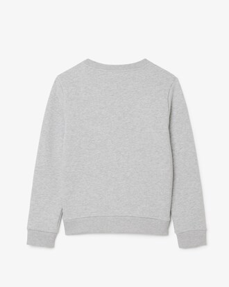 Felpa unisex girocollo in tessuto felpato